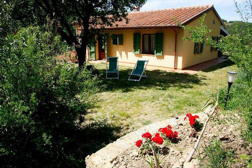 Villa Con Piscina 10 Posti Letto, L'Oliveta Di Rivalto Chianni Eksteriør billede